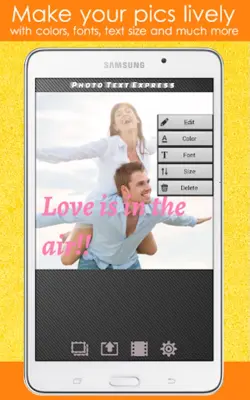 Photo Editor Text Fonts Effect android App screenshot 4